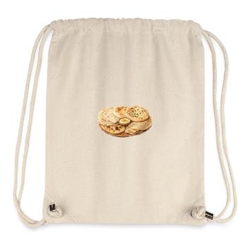 internationale Fladenbrotplatte - Stanley/Stella recycelter Gym Bag - Naturweiß - Vorne