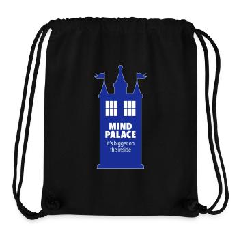 Mind Tardis - Stanley/Stella recycelter Gym Bag - Schwarz - Vorne