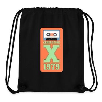 1979 Generation X Reggae - Stanley/Stella Recycled Gym Bag - black - Front