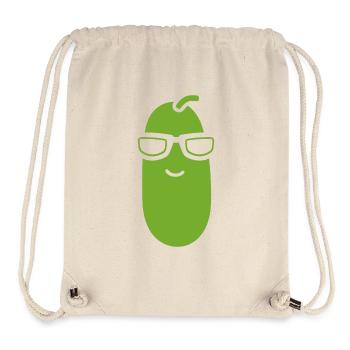 Cornichon - Sac à cordon recyclé Stanley/Stella - blanc naturel - Devant