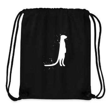 meerkat - Stanley/Stella Recycled Gym Bag - black - Front