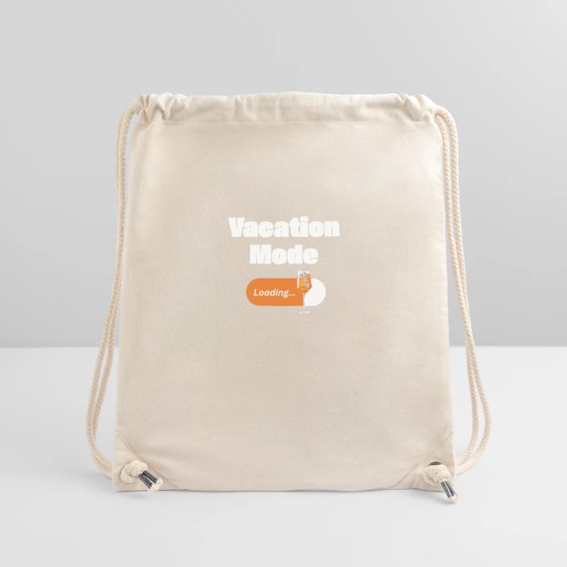 Vacation Mode On – Spritz with Loading Bar (light) Stanley/Stella Recycled Gym Bag