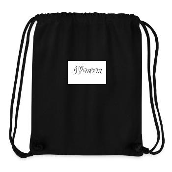 Mom - Stanley/Stella Recycled Gym Bag - black - Front