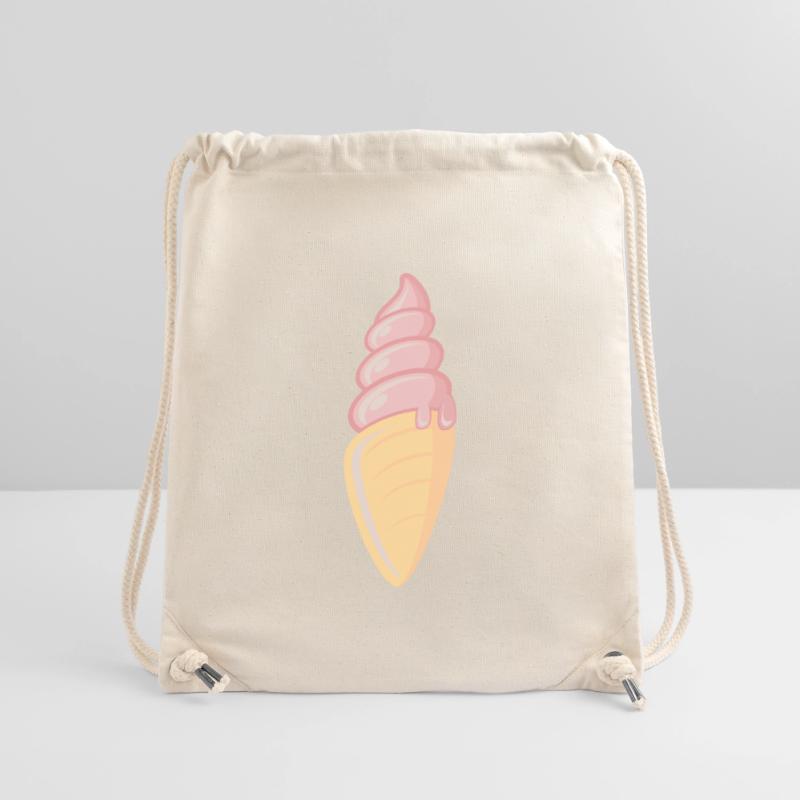 Ice Cream / Eiscreme / Softeis Stanley/Stella recycelter Gym Bag