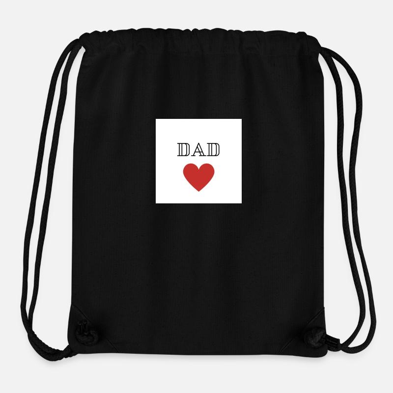 Pappa - Stanley/Stella resirkulert gymbag - svart