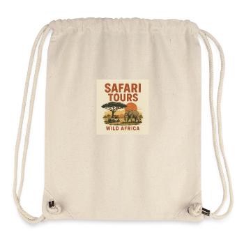 Adventurous safari tour in the heart of Africa – Vin - Stanley/Stella Recycled Gym Bag - natural - Front