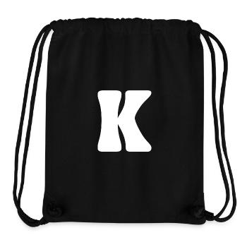 K - Stanley/Stella Recycled Gym Bag - black - Front