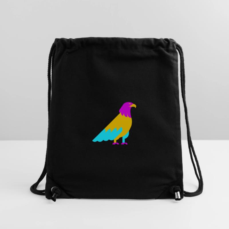 Colorful Abstract Eagle Stanley/Stella Recycled Gym Bag