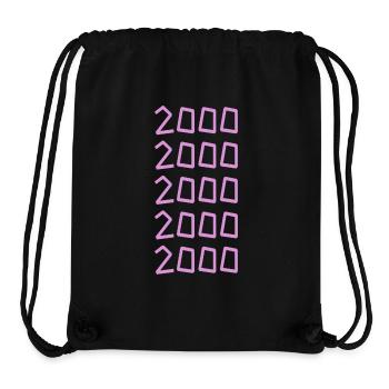 2000 - Stanley/Stella Recycled Gym Bag - black - Front