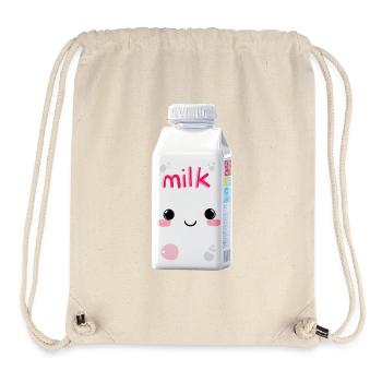 Milk Kawaii - Stanley/Stella Recycled Gym Bag - natural - Front