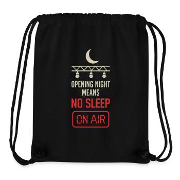 Theatre Technology Crew Stage Technician Sound - Stanley/Stella Recycled Gym Bag - black - Front