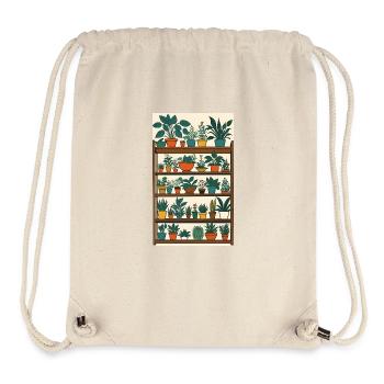 Plants | Houseplants | Gardener - Stanley/Stella Recycled Gym Bag - natural - Front