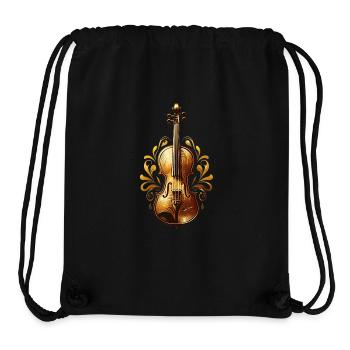 violin - Stanley/Stella Recycled Gym Bag - black - Front