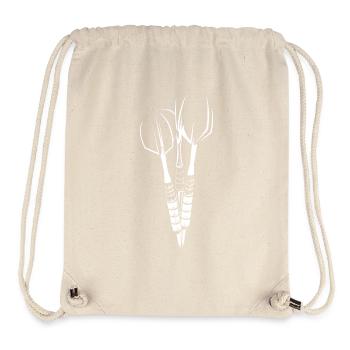 Darts Arrows Darts Symbol Logo icon Illustration - Stanley/Stella Recycled Gym Bag - natural - Front