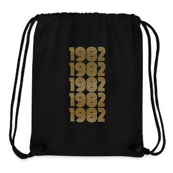 Lover 1982 - Stanley/Stella Recycled Gym Bag - black - Front