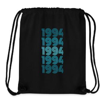 1994 - Stanley/Stella Recycled Gym Bag - black - Front