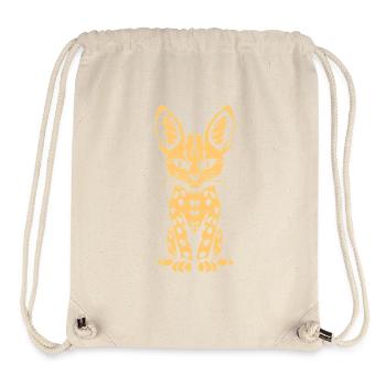 Serval - Stanley/Stella recycelter Gym Bag - Naturweiß - Vorne