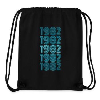 Lustig 1982 - Stanley/Stella Recycled Gym Bag - black - Front