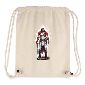 Retro Gaming Pixel Art Arcade Conception de jeux vidéo - Sac à cordon recyclé Stanley/Stella - blanc naturel - Devant
