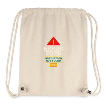 Pixel Retro 8-Bit Graphics Nostalgia for Gamers - Stanley/Stella Recycled Gym Bag - natural - Front