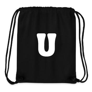 U - Stanley/Stella Recycled Gym Bag - black - Front