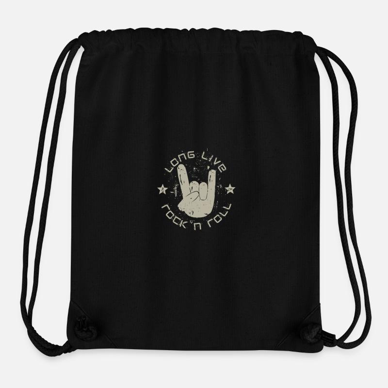 Rock 'n' Roll - Stanley/Stella Recycled Gym Bag - black