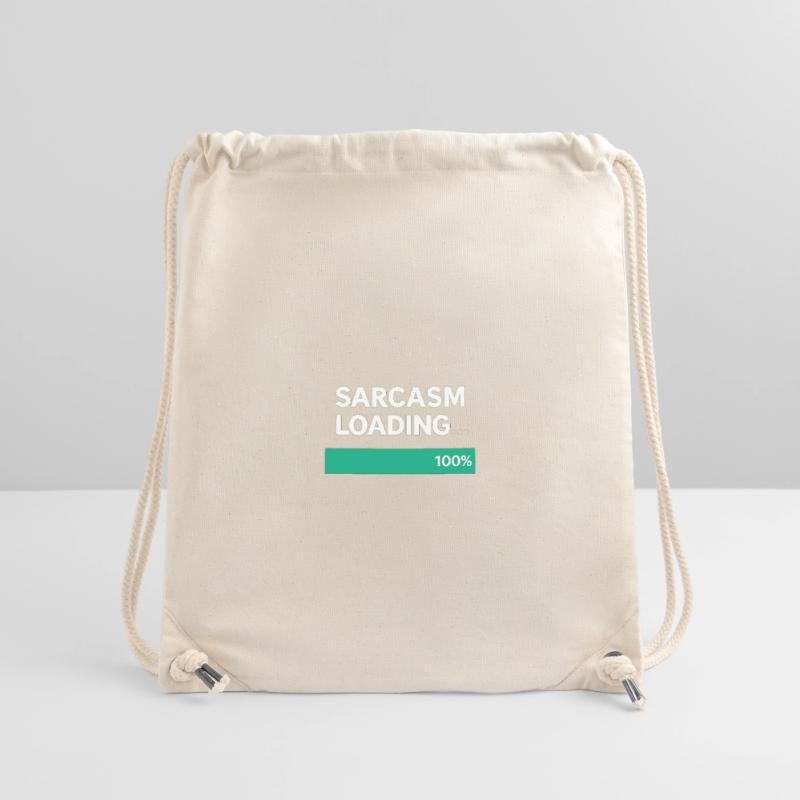 Sarcasm Loading Indication Stanley/Stella Recycled Gym Bag