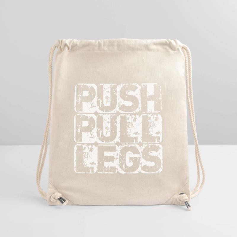 PUSH PULL LEGS Stanley/Stella Recycled Gym Bag