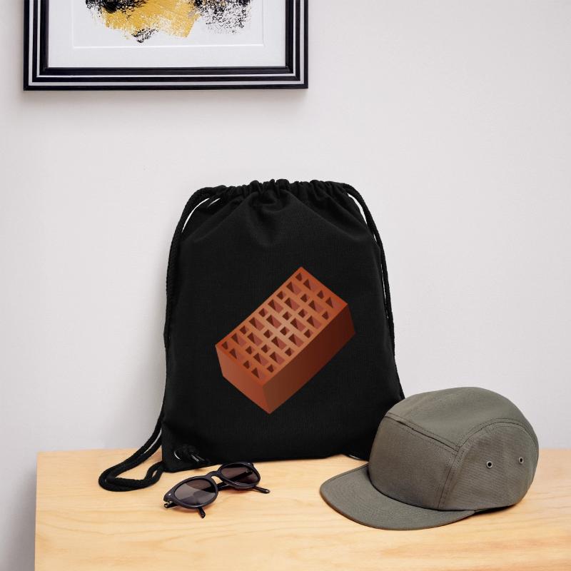 Brick Wall Bricks Bricks for Wall Construction Stanley/Stella Recycled Gym Bag