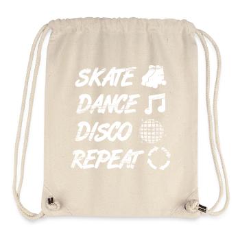 Rollschuh Disco - Stanley/Stella recycelter Gym Bag - Naturweiß - Vorne