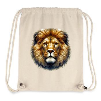 Lion - Stanley/Stella Recycled Gym Bag - natural - Front
