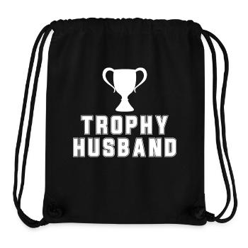 Ehemann Bräutigam Heirat Hochzeit Geschenkidee - Stanley/Stella recycelter Gym Bag - Schwarz - Vorne