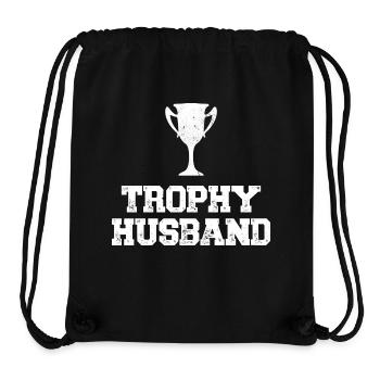 Ehemann Bräutigam Heirat Hochzeit Geschenkidee - Stanley/Stella recycelter Gym Bag - Schwarz - Vorne