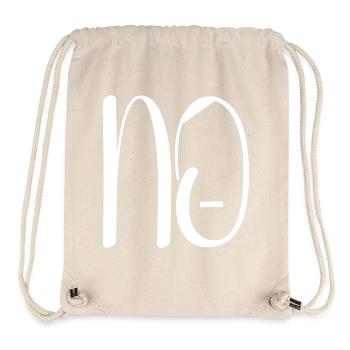 Contre les nazis - Sac à cordon recyclé Stanley/Stella - blanc naturel - Devant