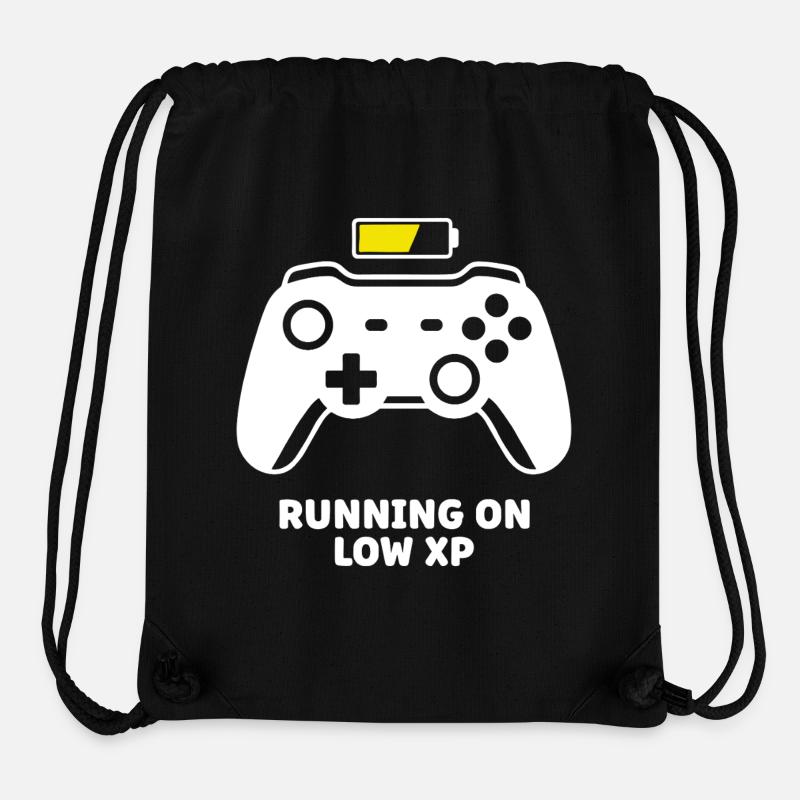 Running on Low XP Controller - Stanley/Stella recycelter Gym Bag - Schwarz