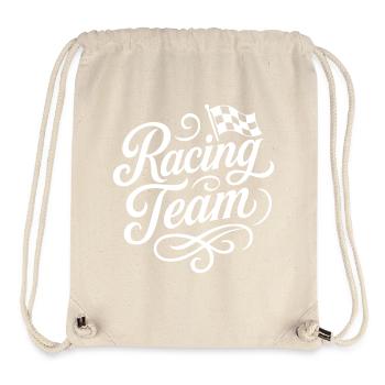 Racing Team Racing Flag - Stanley/Stella Recycled Gym Bag - natural - Front