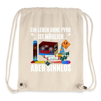 Pyro Experte - Stanley/Stella recycelter Gym Bag - Naturweiß - Vorne