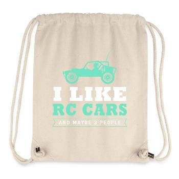 Voiture jouet RC - Sac à cordon recyclé Stanley/Stella - blanc naturel - Devant