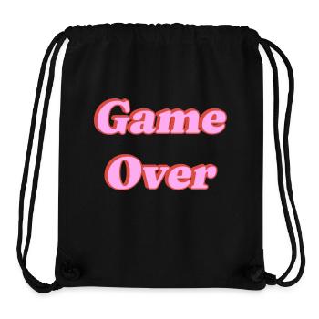 Game over - Stanley/Stella Recycled Gym Bag - black - Front
