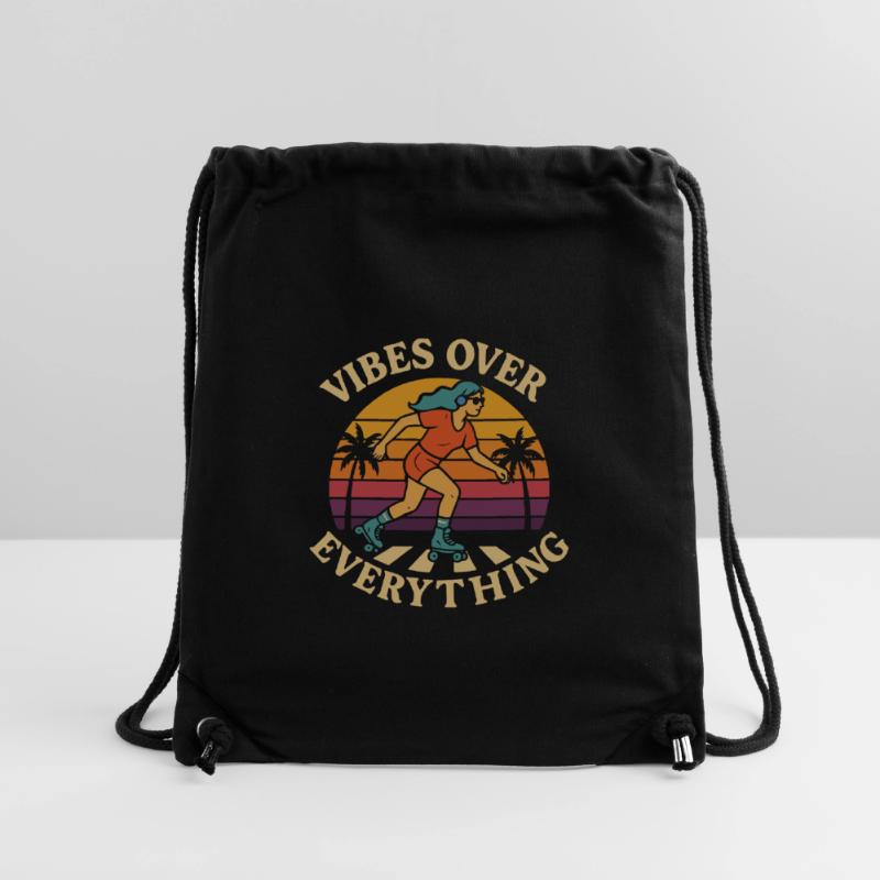 Rollerbladerin Vibes Over Everything Stanley/Stella recycelter Gym Bag