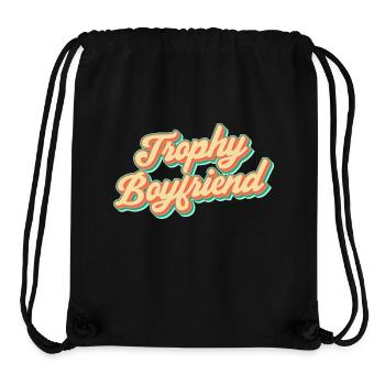 Boyfriend Couples Love Relationship Partner Gift Idea - Stanley/Stella Recycled Gym Bag - black - Front