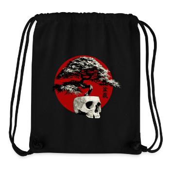 Memento Mori Bonsai Skull - Stanley/Stella recycelter Gym Bag - Schwarz - Vorne