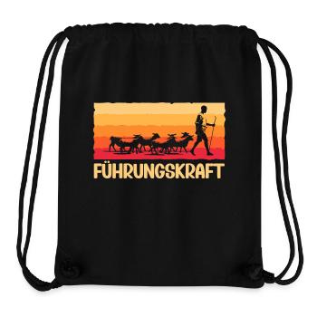 Führungskraft Schafe Hirte Geschenkidee Lustig - Stanley/Stella recycelter Gym Bag - Schwarz - Vorne