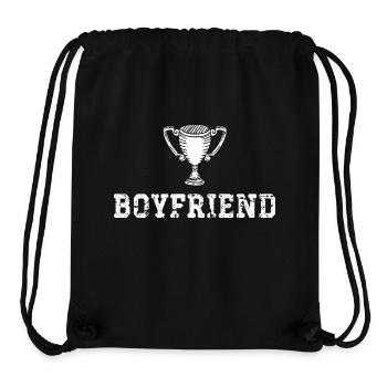 Freund Paare Liebe Beziehung Partner Geschenkidee - Stanley/Stella recycelter Gym Bag - Schwarz - Vorne