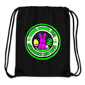Easter for grown-ups - Stanley/Stella Recycled Gym Bag - black - Front