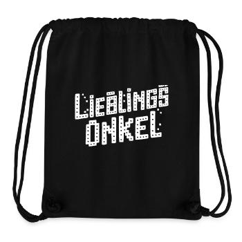 Onkel - Stanley/Stella recycelter Gym Bag - Schwarz - Vorne