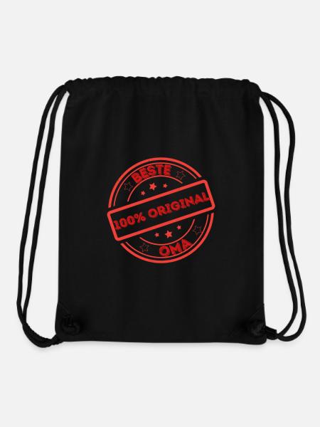 Beste Oma - Stanley/Stella recycelter Gym Bag - Schwarz