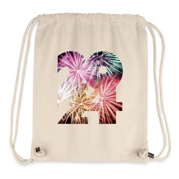 New Year's Eve / 2024 / New Year / Birth / Fireworks - Stanley/Stella Recycled Gym Bag - natural - Front