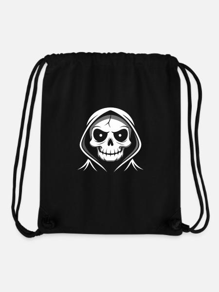 Skull - Stanley/Stella recycelter Gym Bag - Schwarz