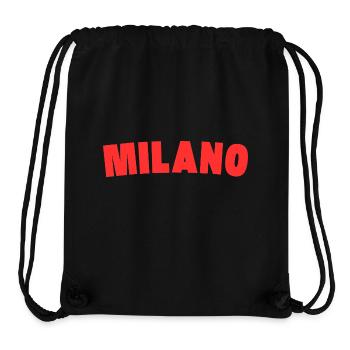 Milano Mailand Milan - Stanley/Stella Recycled Gym Bag - black - Front
